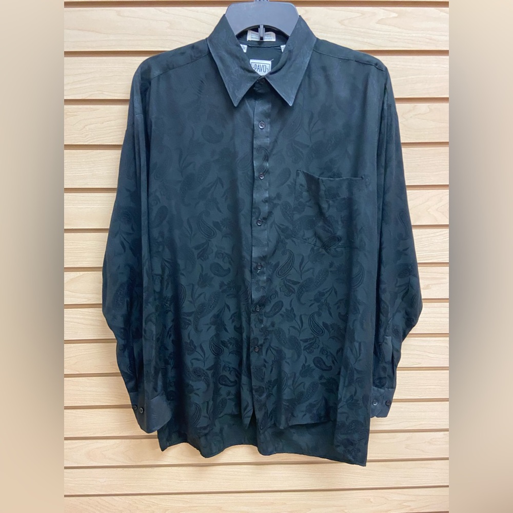 PAVO FASHIONABLE FANCY MEN SHIRT SIZE LARGE